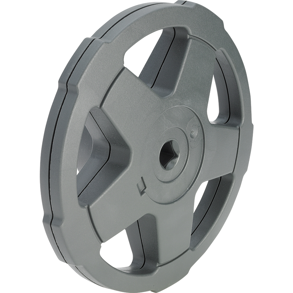 Griff 2237.3xl In Dn65-dn100 Kunststoff Schwarz