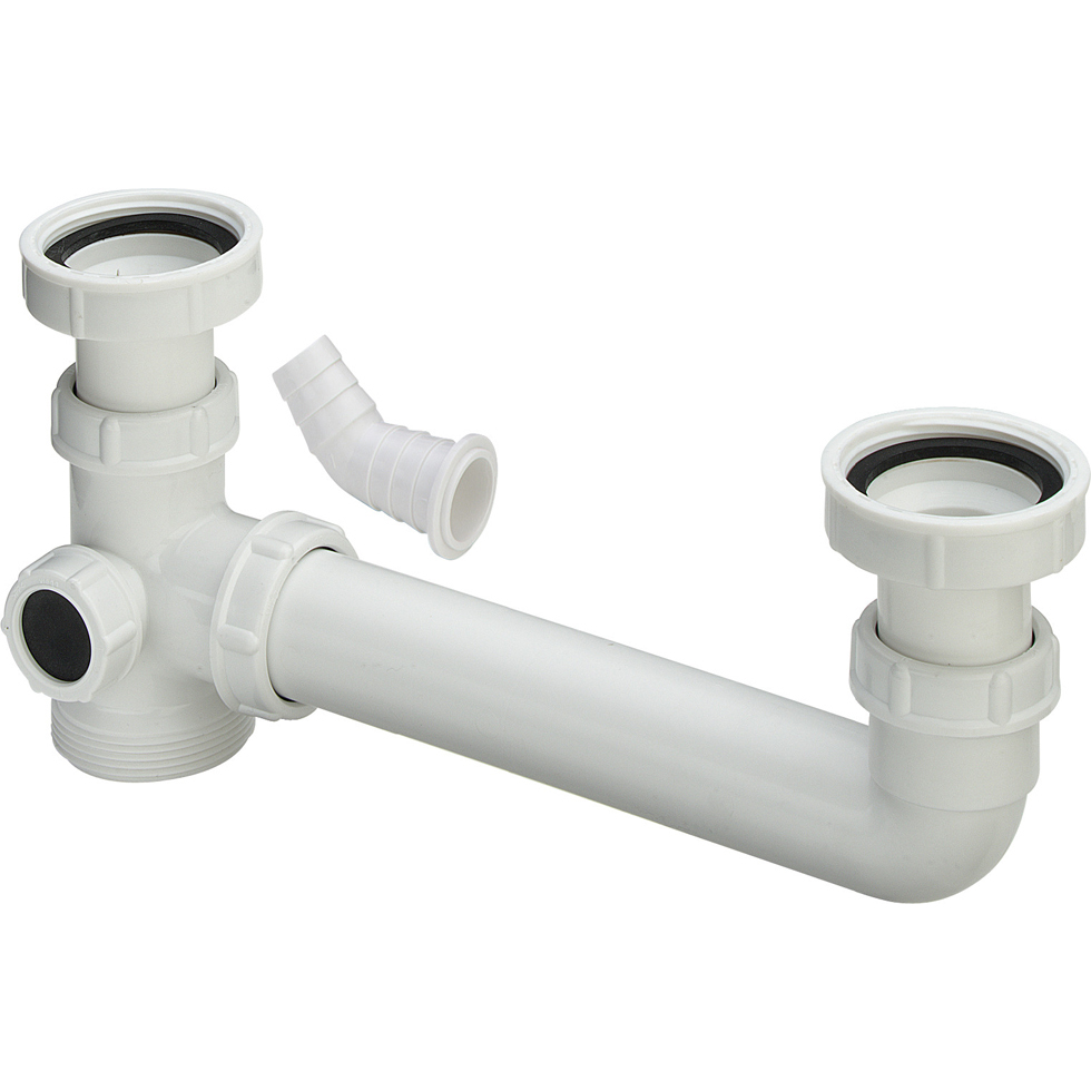 Ablaufverbindung 794.1 In G2 X G2 X 80-285mm Kunststoff Weiss