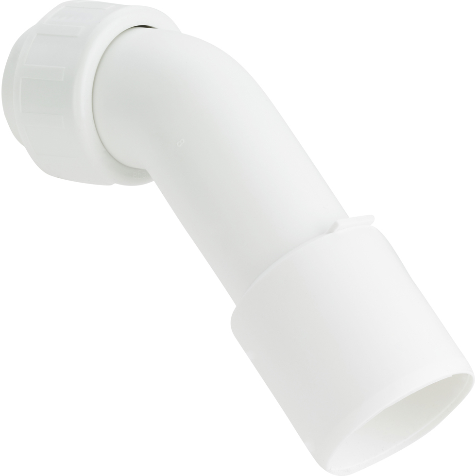 Bogen 45 Grad 6162.99 In Kunststoff Weiß