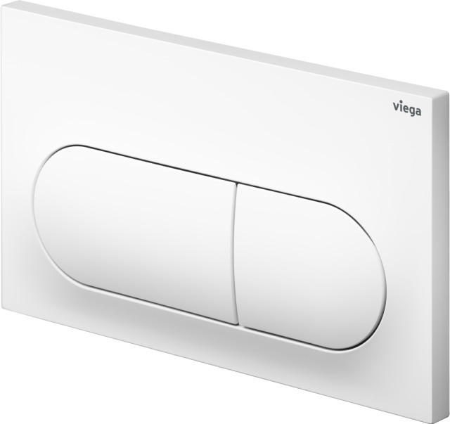 Wc Betät.-pl. Visign For Life 6 8602.1 Aus Kunststoff In Weiß-alpin