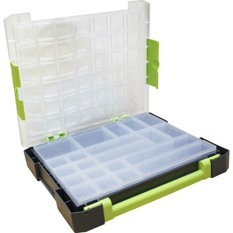 Viso Sortimentskoffer (l X B X H) 375 X 70 X 425 Mm Anzahl Fächer: 21 Feste Unterteilung Inhalt 1
