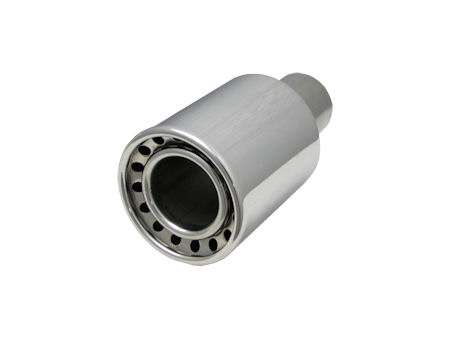 Edelstahl-auspuffblende - Rund - 35-50 Mm