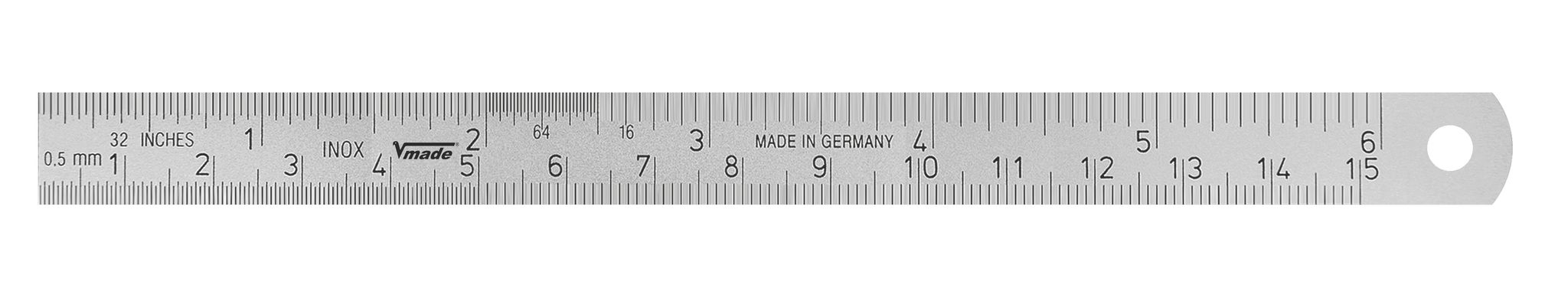 Vogel Germany Stahlmaãƒüstab Maãƒüstab Typ C, Messbereich 150 Mm - 1010030015