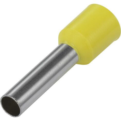 Vogt Verbindungstechnik - 460308 Aderendhülse 1 Mm² Teilisoliert Gelb 100 St.