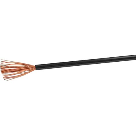 Voka Kabelwerk - H05vk05sw Schlauchleitung H05v-k 1 X 0.50 Mm² Schwarz 100 M