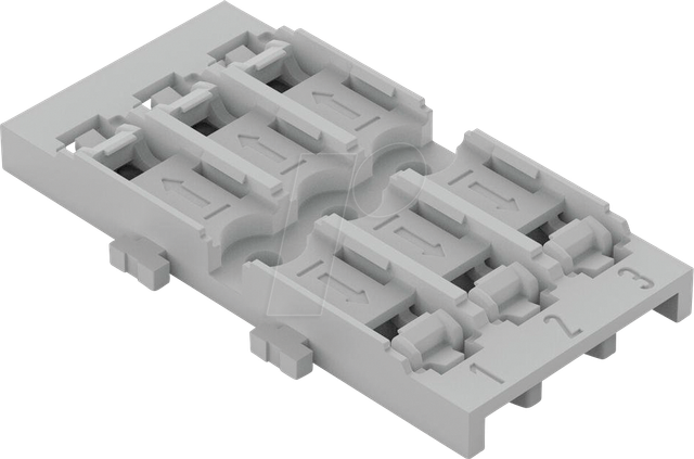 Wago - 221-2523 Befestigungsadapter 5 St.