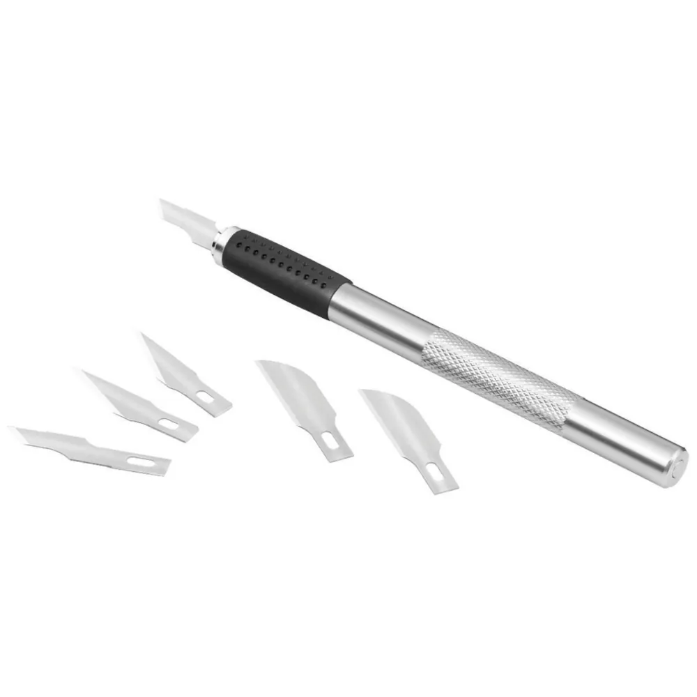 Metallskalpell Mit 6 Klingen