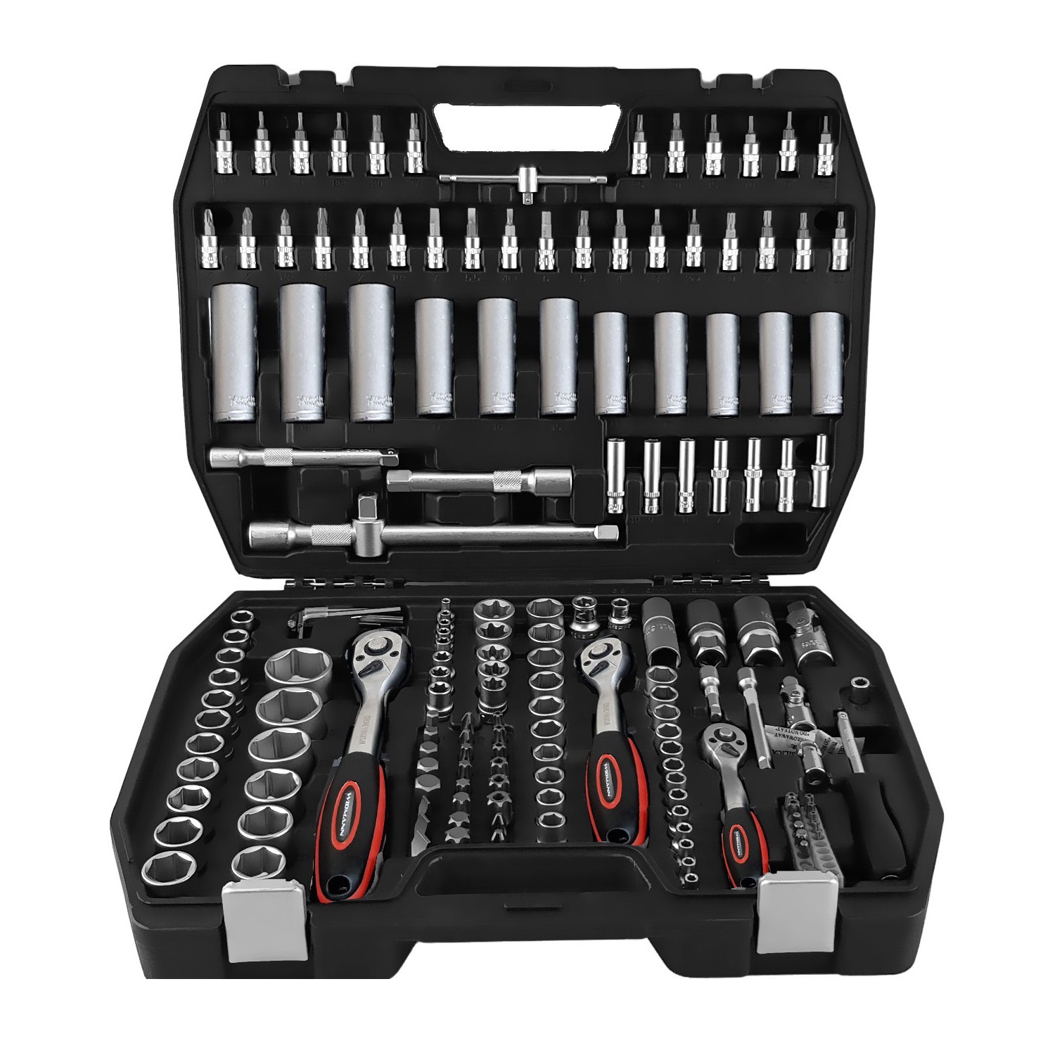 Coffret De 172 Pièces Douilles, Cliquets, Widmann 172ss, Haute Qualité En Acier Chrome-vanadium
