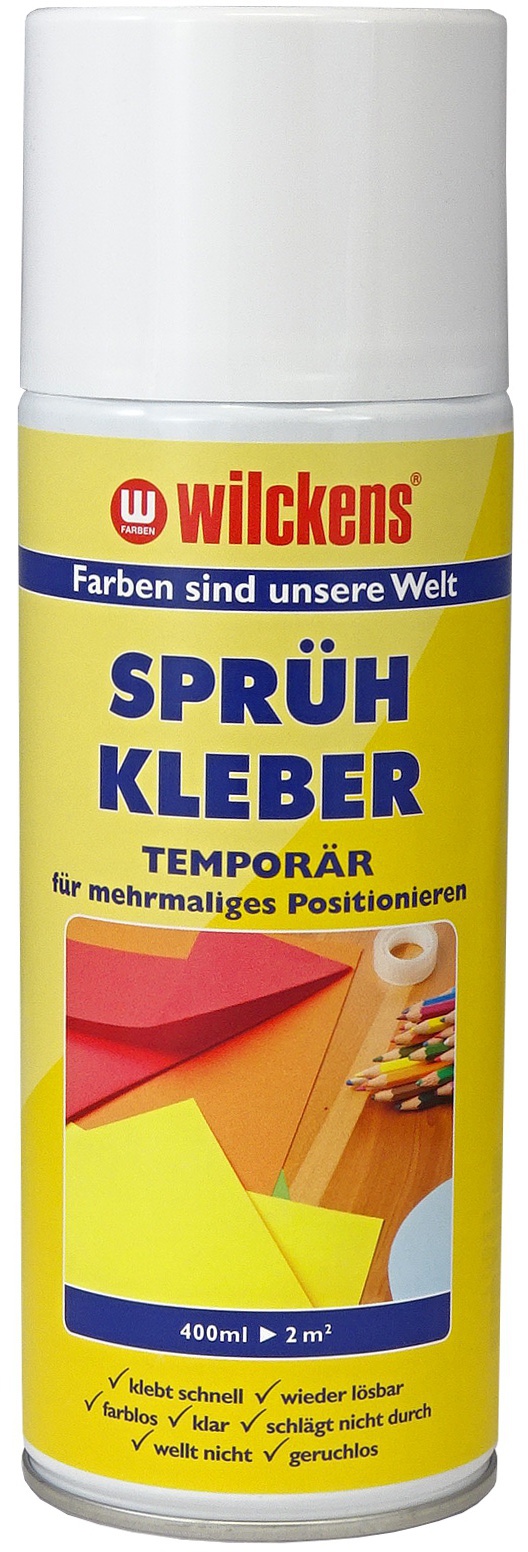 Sprüh Kleber Temporär 0,4l 16103600140 - Wilckens