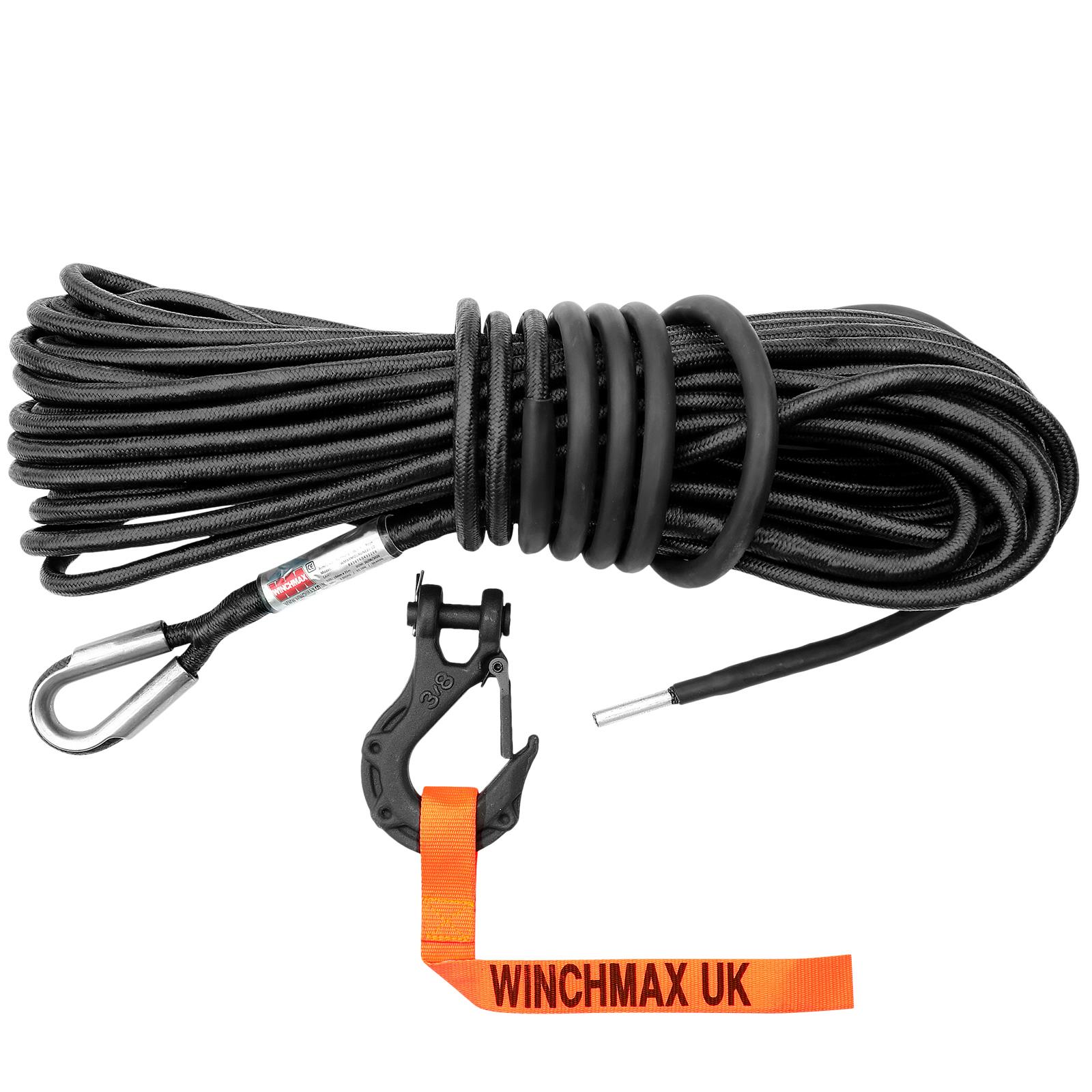 Armourline Synthetisches Seil 20 M X 10 Mm, Lochfixierung. 3/8 Zoll Taktischer Haken.