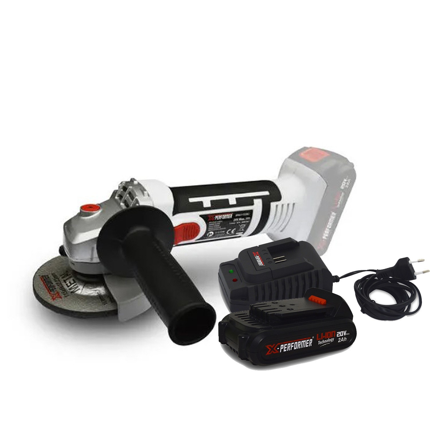 Meuleuse D'Angle - X-performer Xpag11520li - 20v - 115mm - Sans Batterie Ni Chargeur