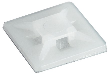 Klebesockel Für Flansche 21x21mm Weiss