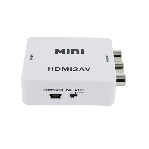 Mini Hdmi Zu Av Rca Analog Video Konverter Yatek Yk-101