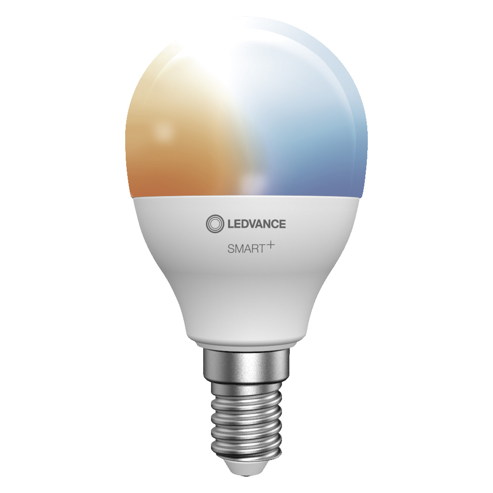 Ledvance - Smart+ Miniballform Mit Zigbee Technologie P40 E14 Tunable White 2700 - 6500k