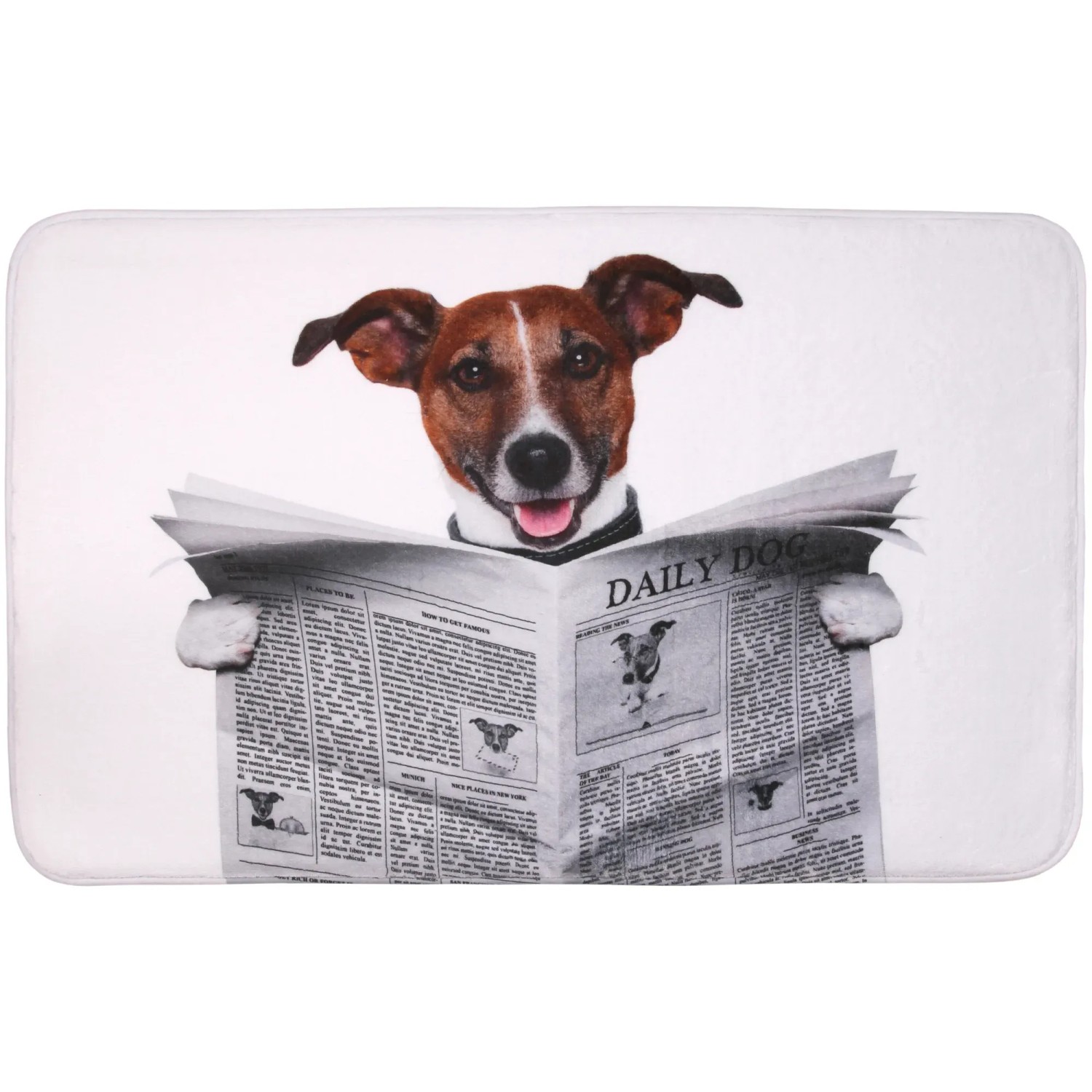 Sanilo Badteppich Newspaper 50 x 80 cm