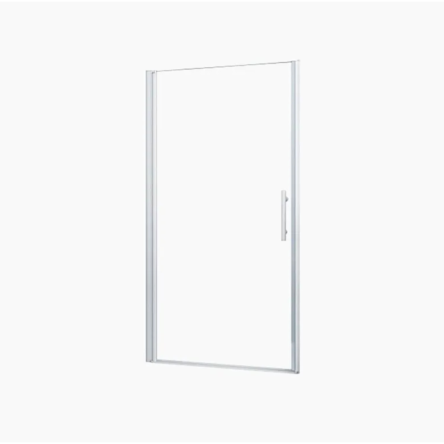 Duschparadies 70 x 185cm Duschtür Dusche Duschabtrennung Pendeltür 5mm ESG-Glas Drehtür