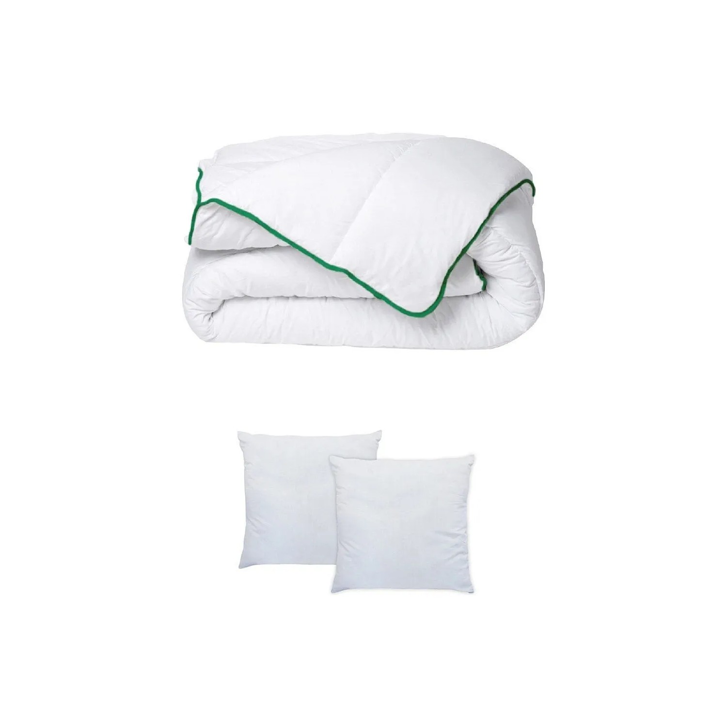 Vente-unique Bettdecke Azylia Ii Grün Weiß 140 cm 60 cm