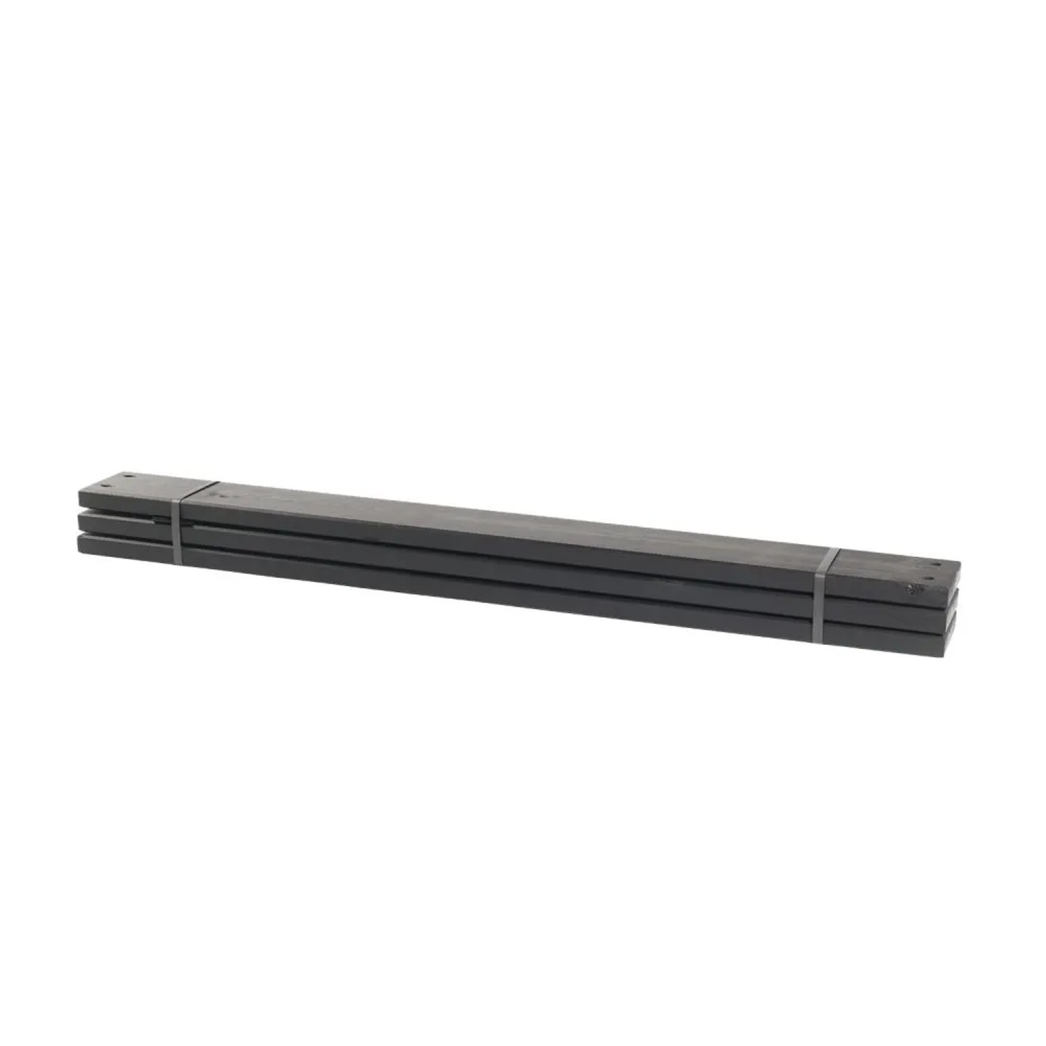 PLUS Pipe Planken Schwarz 120 cm 3 Stück Gartenzubehör Hochbeet Gartenartikel
