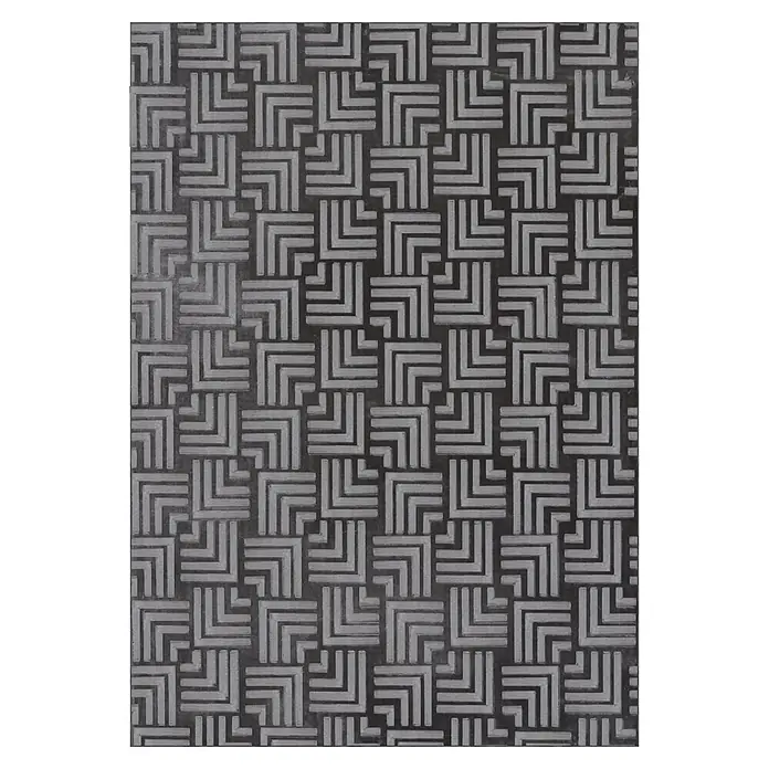 MeGusta Teppich Calma 325 Anthrazit 200x290 cm Pflegeleicht Modern