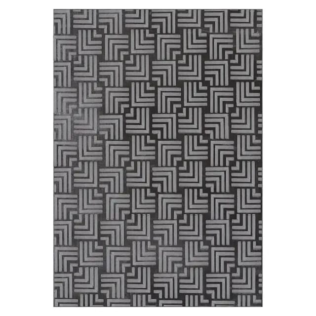 MeGusta Teppich Calma 325 Anthrazit 200x290 cm Pflegeleicht Modern