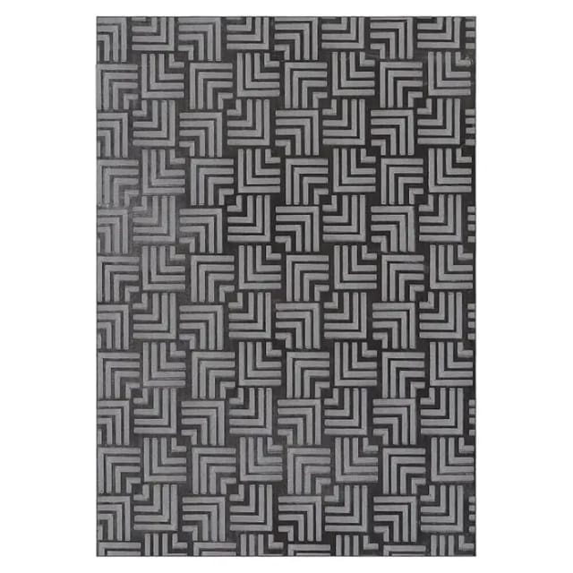 MeGusta Teppich Calma 325 Anthrazit 80x150 cm Pflegeleicht Modern