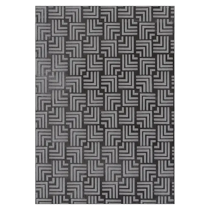 MeGusta Teppich Calma 325 Anthrazit 120x160 cm Pflegeleicht Modern