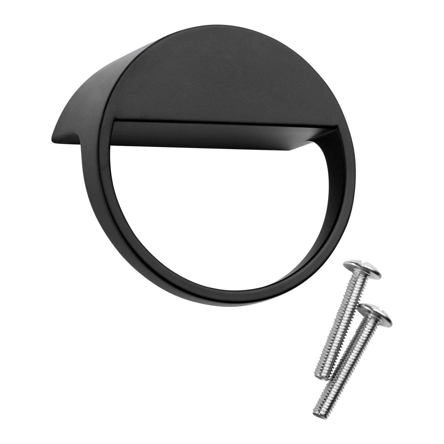 SOTECH Möbelgriff ZEN BA 32 mm Durchmesser 59 mm Schwarz Matt