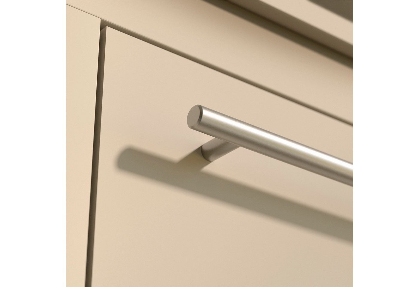 SOTECH Möbelgriff ELIDOR BA 96 mm Edelstahl Gebürstet Stangengriff Bild 5