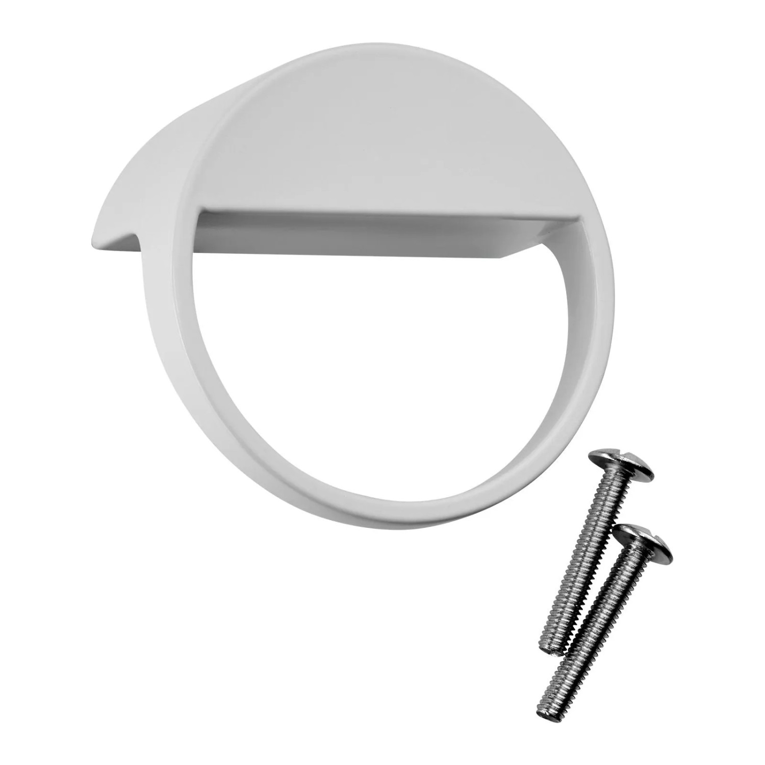 SOTECH Möbelgriff ZEN BA 32 mm Durchmesser 59 mm Weiß Matt