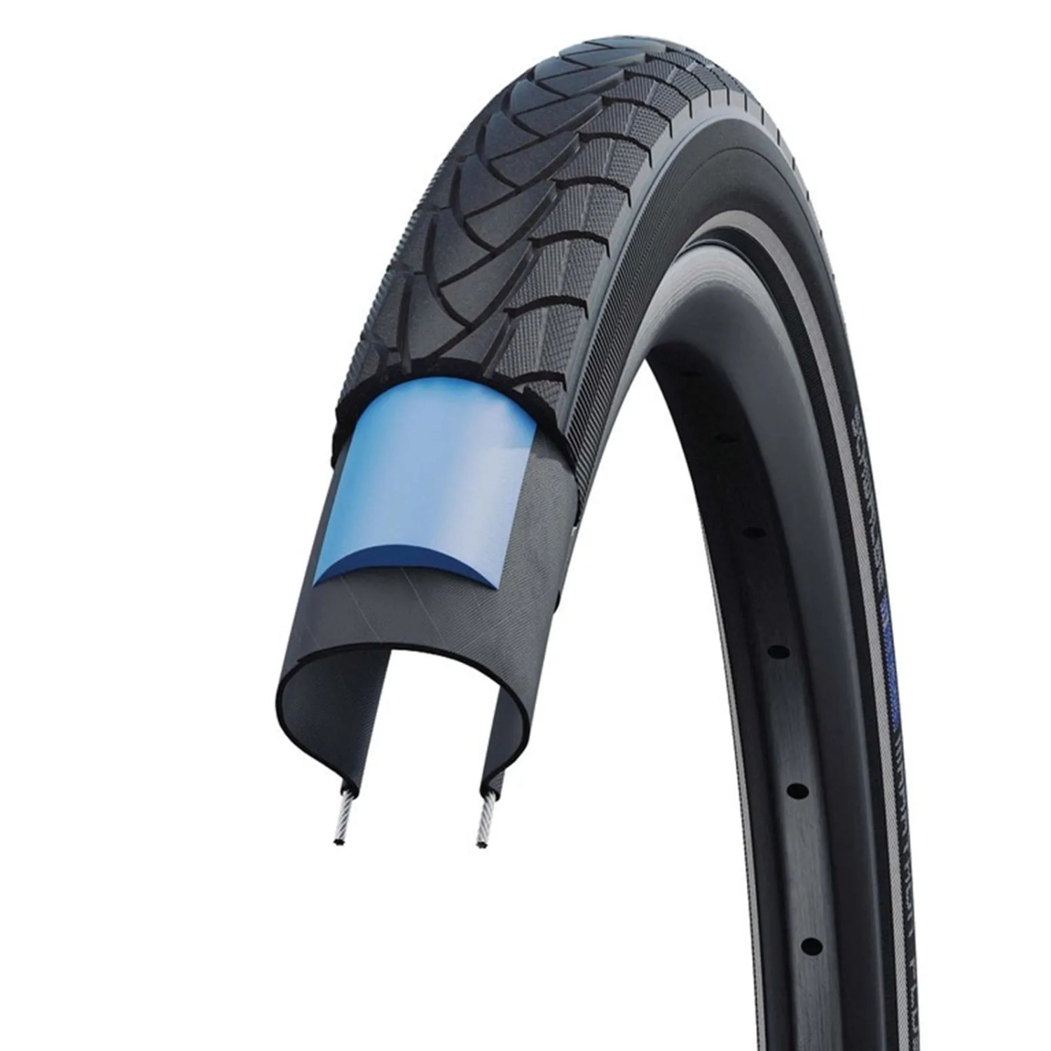 Schwalbe Reifen Marathon Plus HS440 27.5x1.5040-584Schwarz Refl.TSkin SG EC