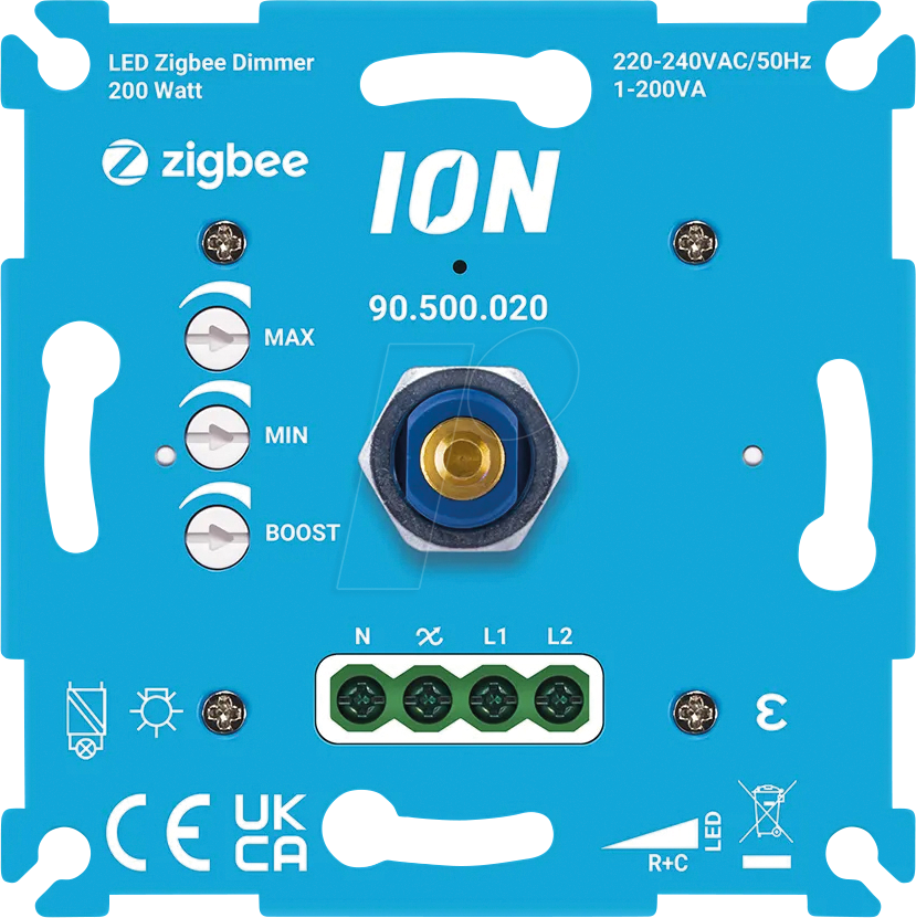 ION 90500020 - LED-Zigbee-Dimmer, 200 Watt
