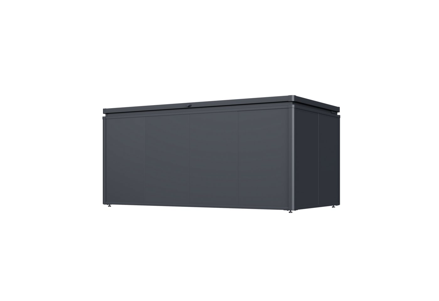 Weide Noble Gartenbox 1400 L Aufbewahrungsbox aus Stahl Anthrazit Bild 4