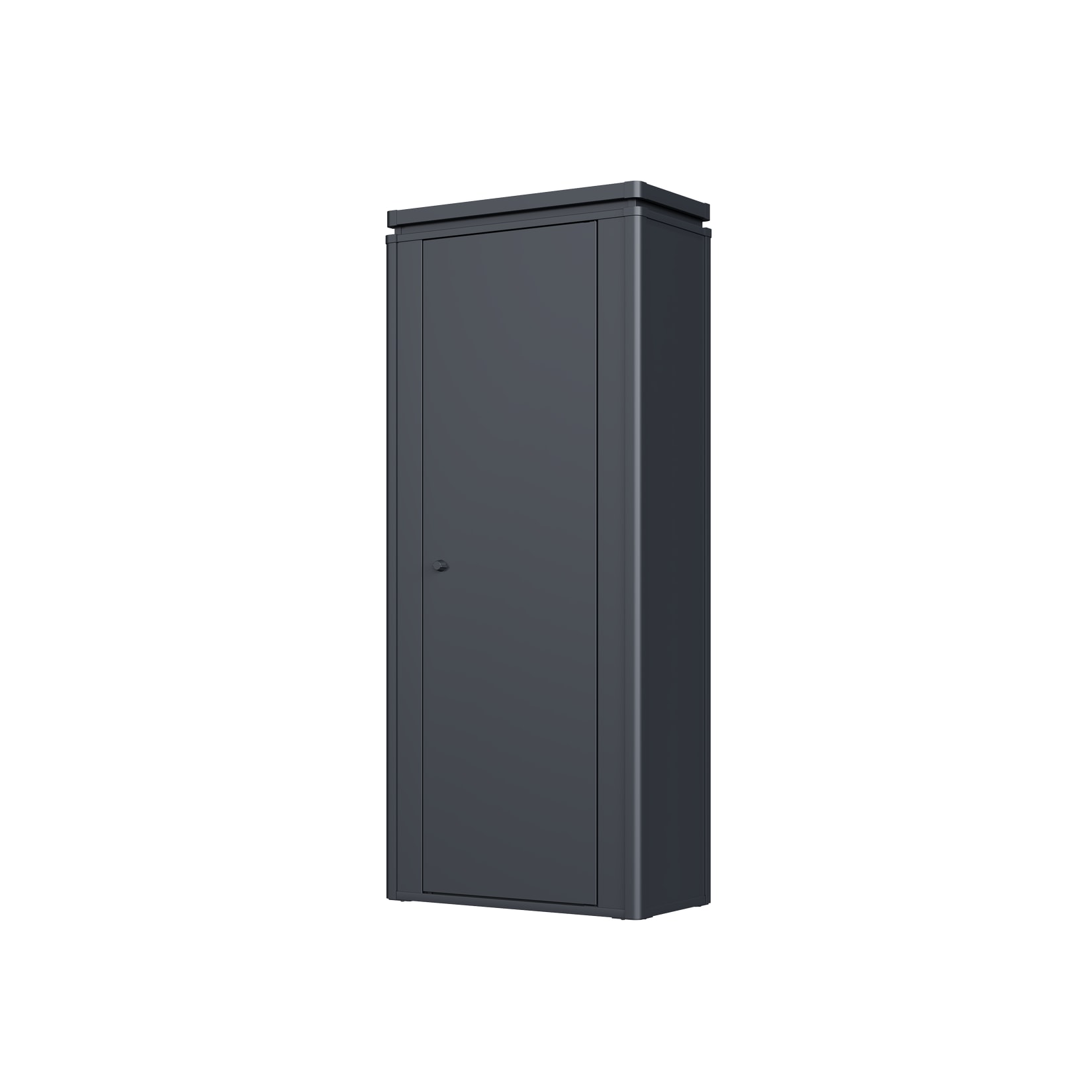 Weide Noble Gartenschrank 600 L Verzinkter Stahl Anthrazit