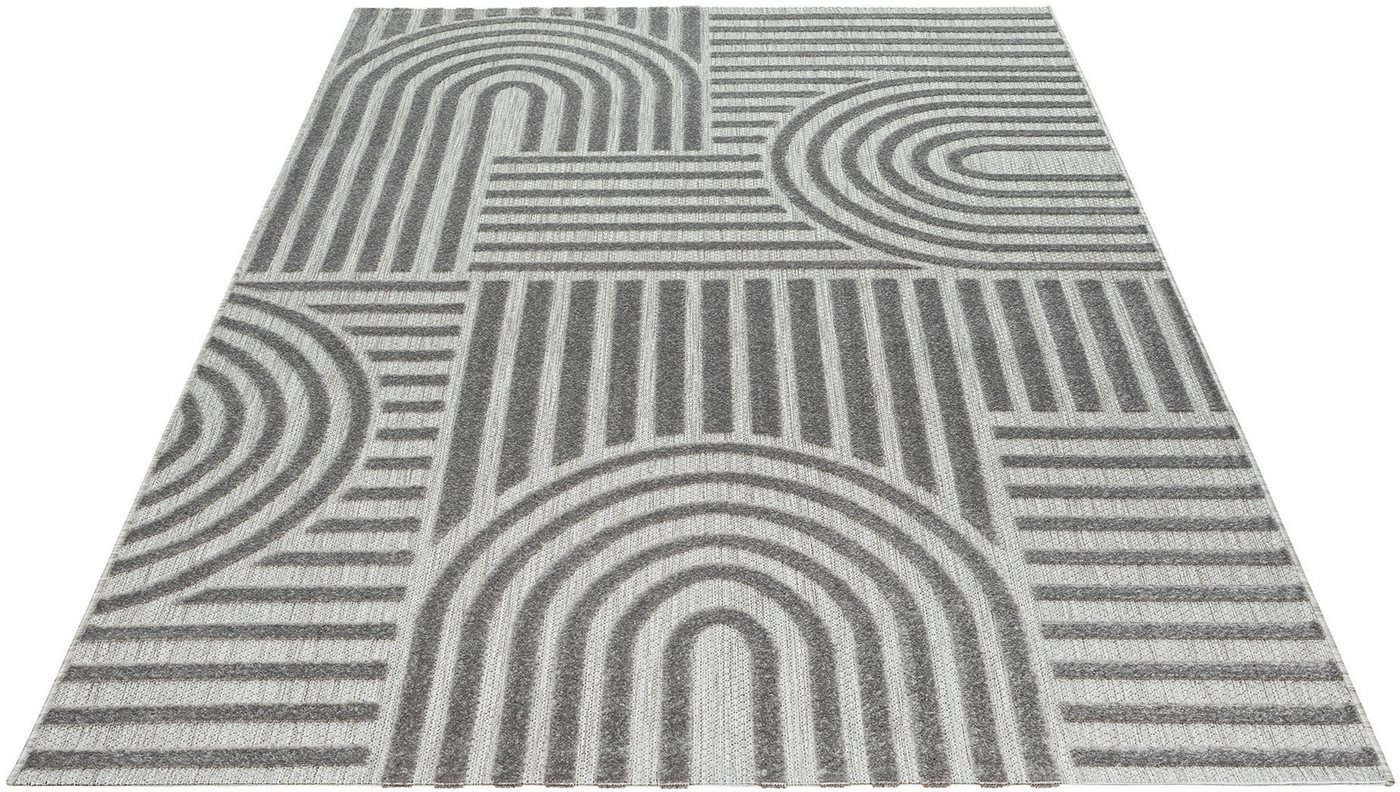 Sanat Teppich Berlin, auch als Läufer, rechteckig, Höhe: 6 mm, In -und Outdoor geeignet, Außenbereich, Terrasse, Balkon, auch Läufer Bild 3