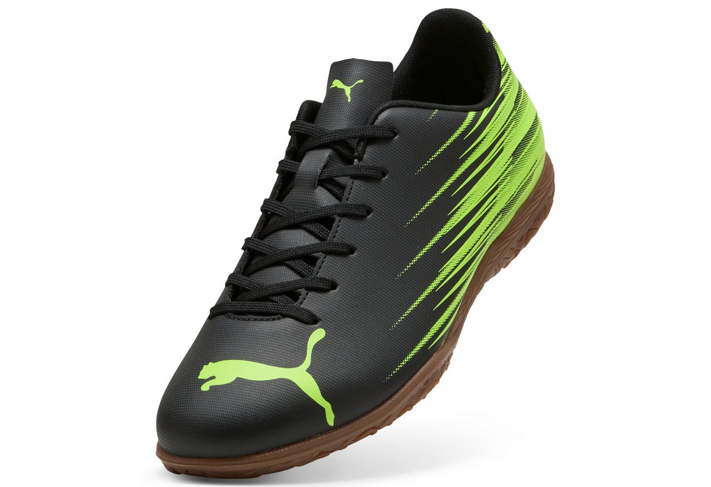 PUMA ATTACANTO II IT Fußballschuh mit Schnürung, aus weichem Synthetik-Obermaterial, niedrige Schuhhöhe