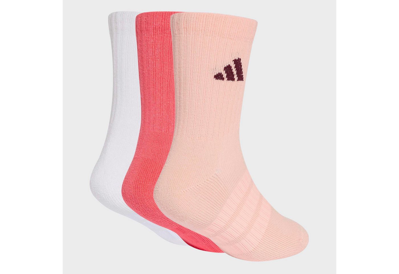 adidas Performance Funktionssocken DÄMPFENDE SPORTSWEAR CREW 3 PAAR (3-Paar) für Kinder, im praktischen 3er-Pack Bild 4