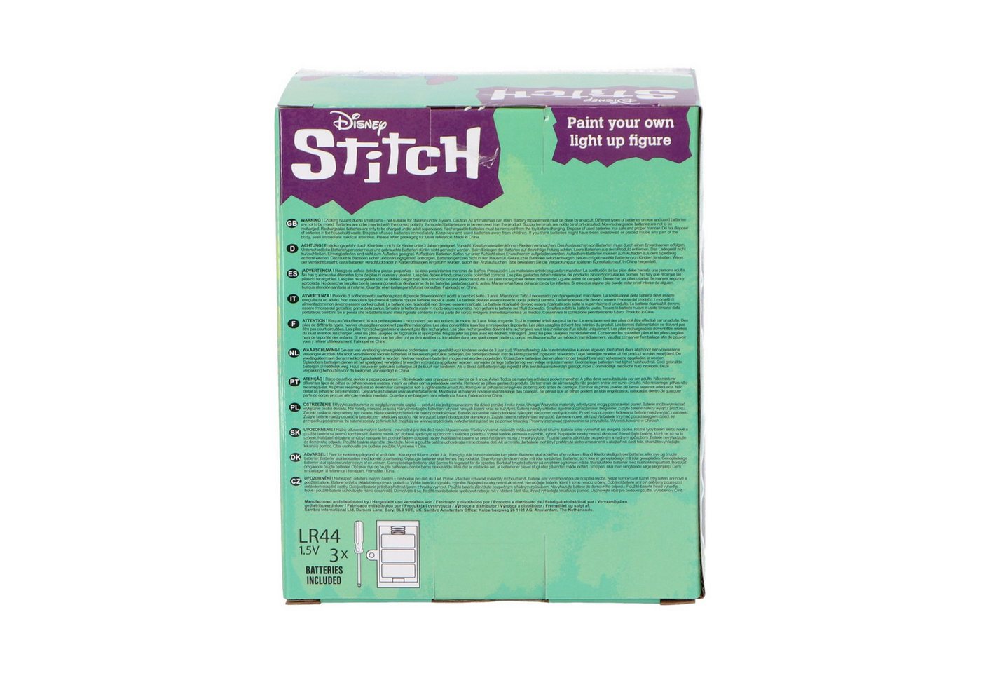 Lilo & Stitch Malpalette Lilo & Stitch Mehrfarbiges Schreibset Perfekt für Schule und Hobby