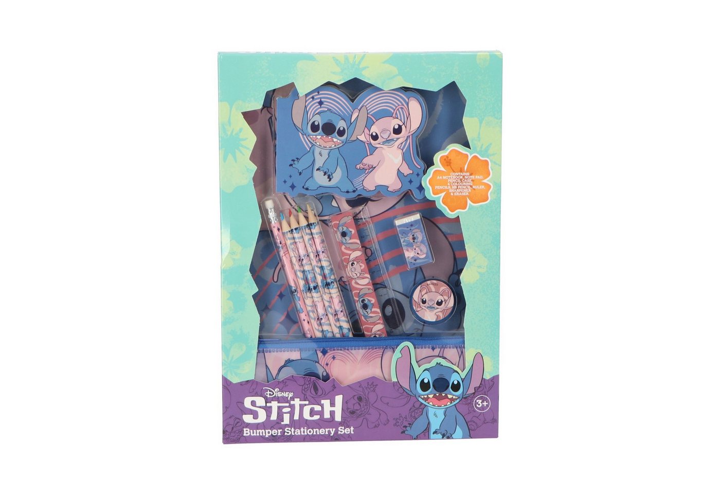 Lilo & Stitch Malpalette Lilo & Stitch Mehrfarbiges Schreibset Perfekt für Schule und Hobby Bild 2