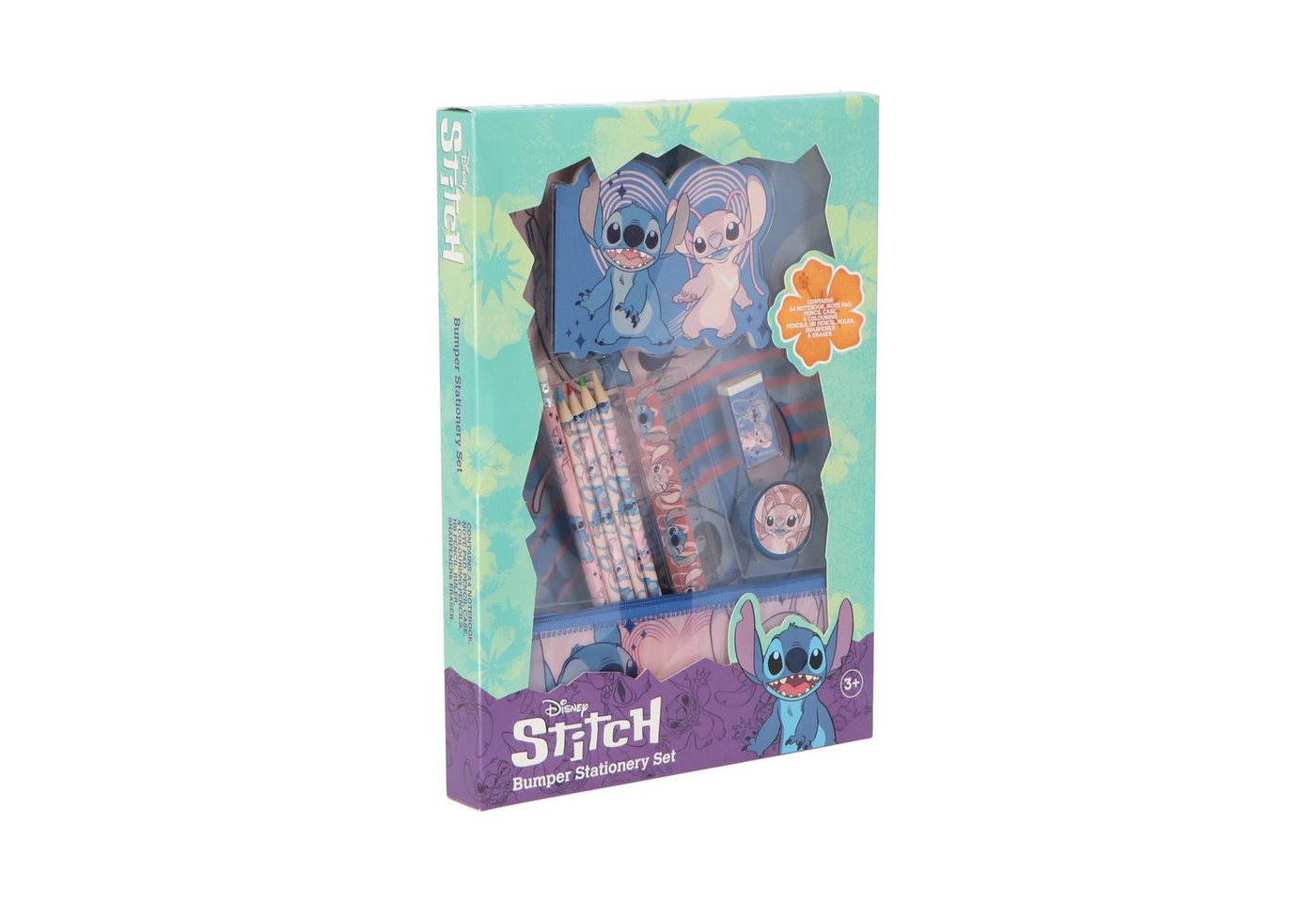 Lilo & Stitch Malpalette Lilo & Stitch Mehrfarbiges Schreibset Perfekt für Schule und Hobby Bild 3