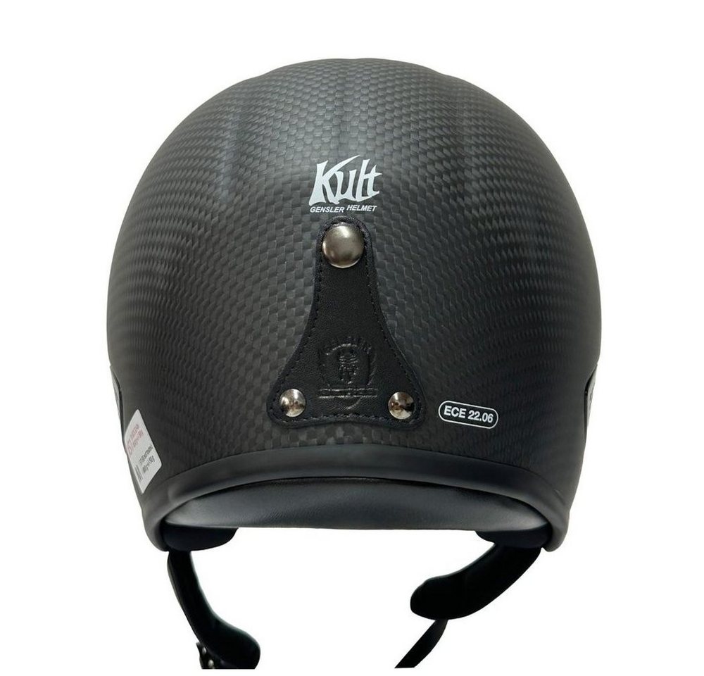 Bores Motorradhelm Gensler Kult Evo Kleiner Jethelm Ece 22.06 Bild 2