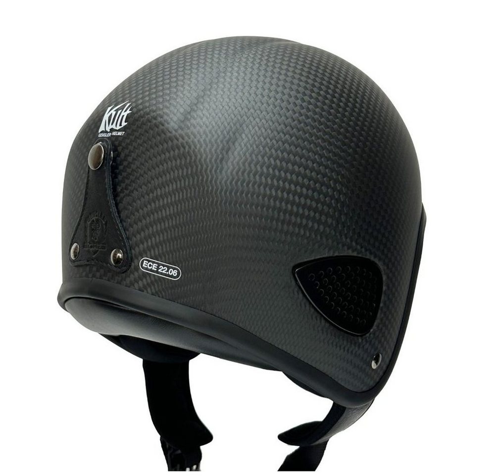 Bores Motorradhelm Gensler Kult Evo Kleiner Jethelm Ece 22.06 Bild 3