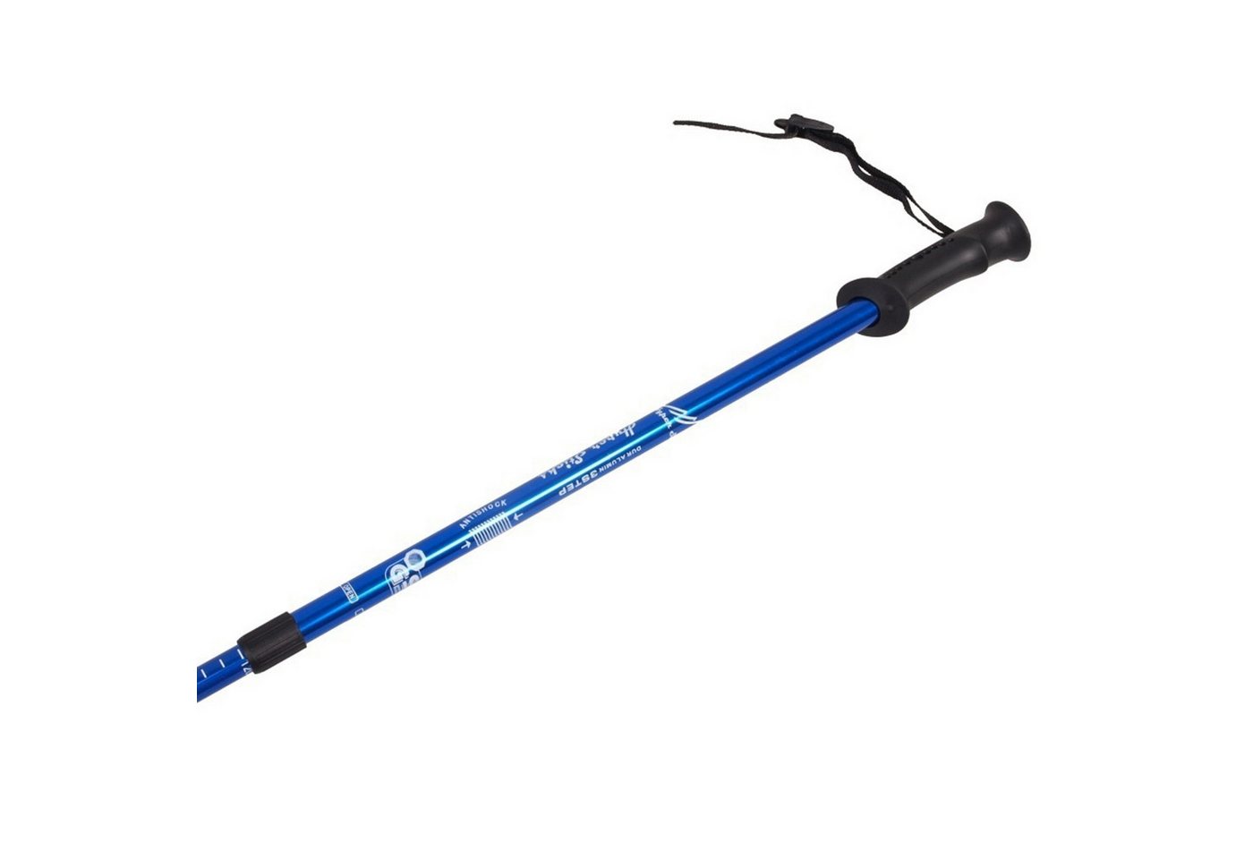 EUROBATT Sp. z o.o. Nordic-Walking-Stöcke 65–135 cm, teleskopisch (2 St), ANTI SHOCK-System - Dreiteilige Konstruktion Bild 5