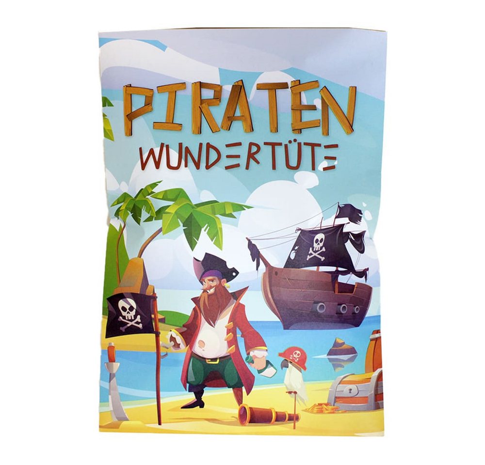 BEMIRO Wundertüte 4er Set Piraten Wundertüte gefüllt