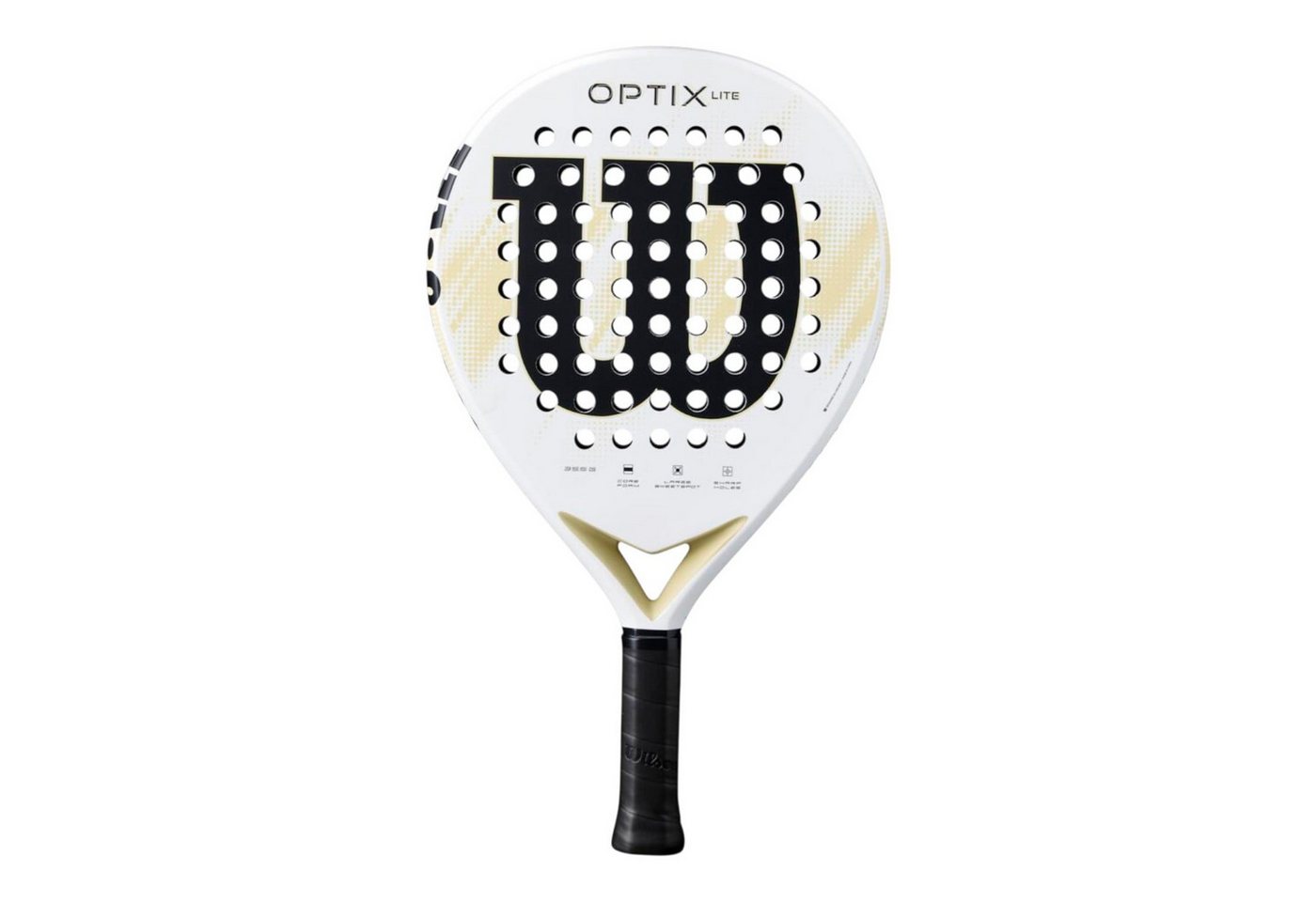 Wilson Padelschläger Optix V2 Lite 355g/Rund weiss Bild 2