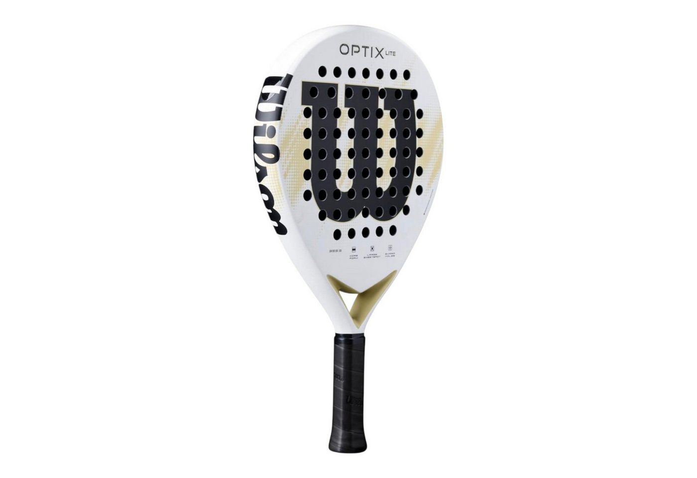 Wilson Padelschläger Optix V2 Lite 355g/Rund weiss Bild 3