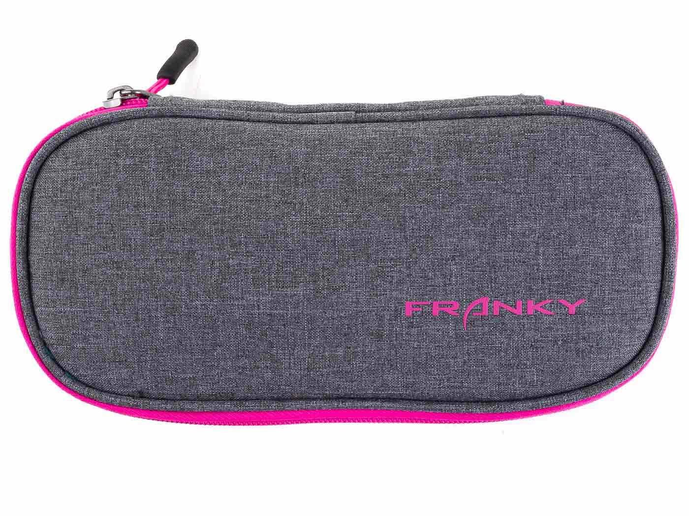 Franky Federmäppchen 621-2 Effekt Pencilcase Schlampermäppchen, (Packung, 1-tlg., leer), Reißverschlussfach Bild 3