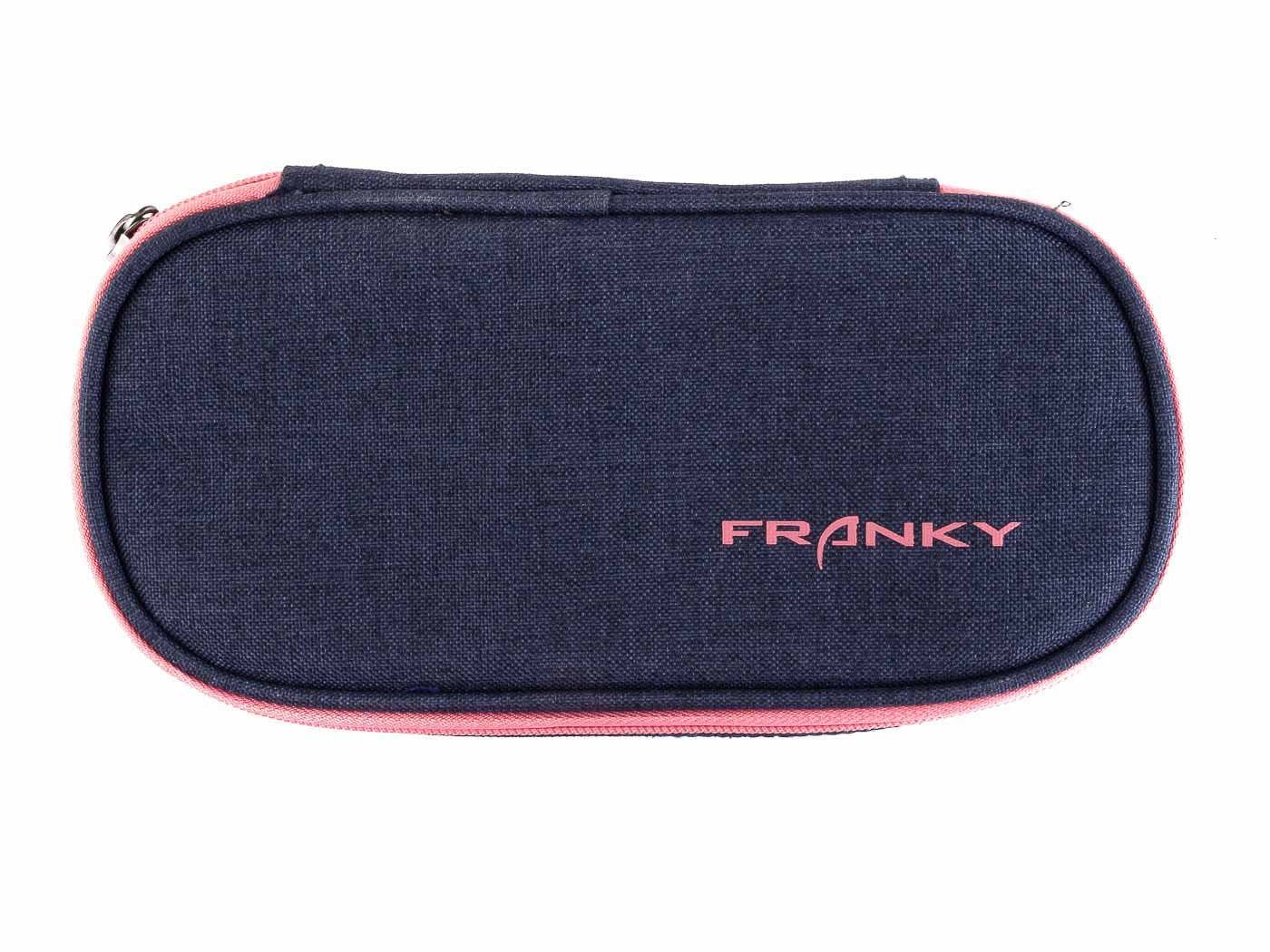 Franky Federmäppchen 621-2 Effekt Pencilcase Schlampermäppchen, (Packung, 1-tlg., leer), Reißverschlussfach Bild 4