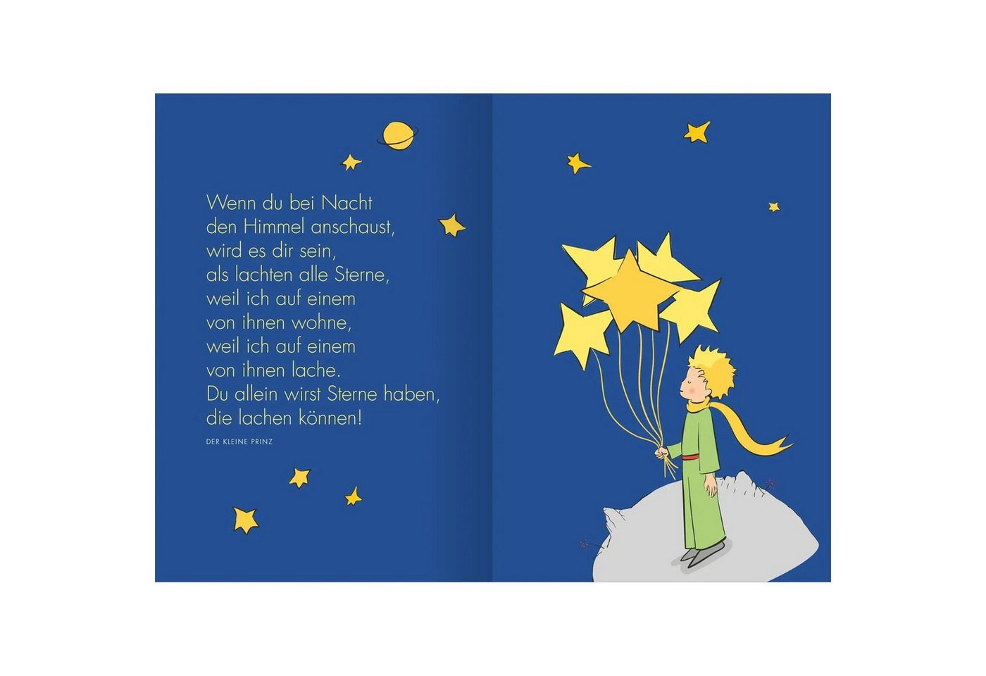 Ars Edition Schülerkalender Buchkalender Man sieht nur mit dem Herzen gut 2027 Bild 4