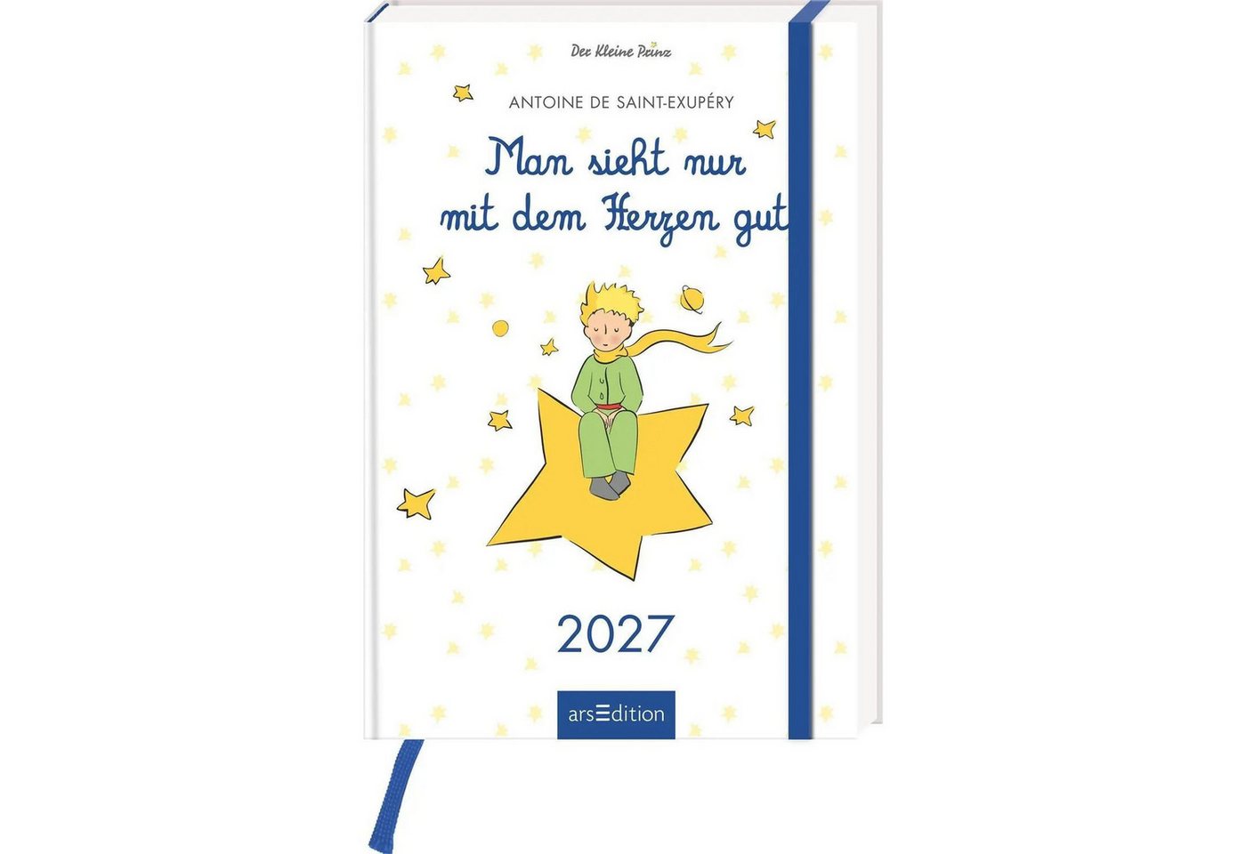 Ars Edition Schülerkalender Buchkalender Man sieht nur mit dem Herzen gut 2027 Bild 5