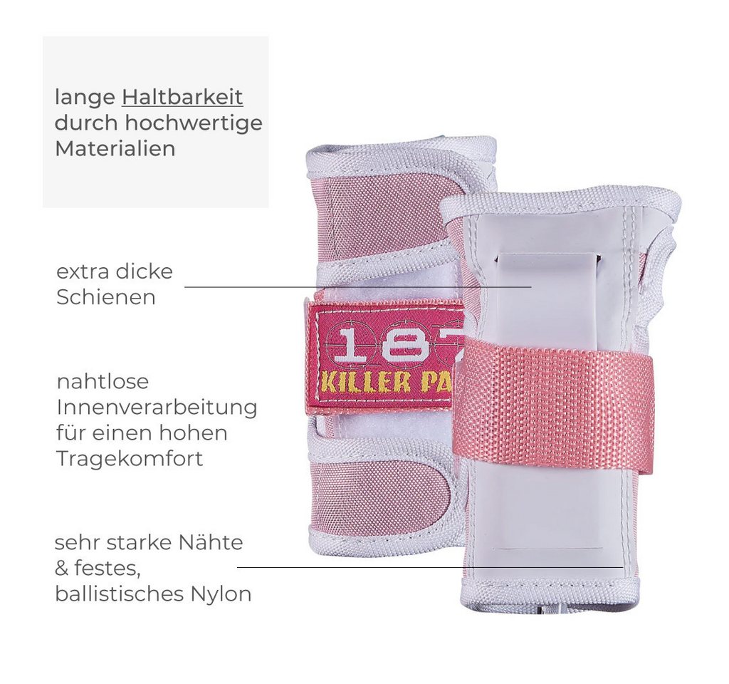 187 KillerPads Protektoren-Set Adult Six Pack (mit Knieschonern, mit Ellenbogenschonern, mit Handgelenkschonern), für Erwachsene Bild 2